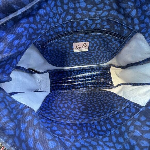 Fossil Key-Per Briefcase Coated Canvas Multi Messenger Bag with Wallets Set of 4 - Picture 9 of 13